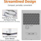 Amazon Basics Dehumidifier, 35-Pint, Energy Star Certified, for Basement, Bathroom and Other Rooms Up to 2500 SFT, with Timer, auto-defrost, Overflow Protection, White