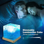 Northern Lights Projector, 16 Colors Plug in Aurora Light Projector & Mood Lighting Galaxy Lamp, App Remote Night Light for Bedroom, Gift for Teenage Girls Room Decor(Plug in)