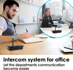 Intercoms Wireless for Home, Home Intercom System Wireless, 5280 Feet Long Range House Intercom System for Business, Two Way Wireless Intercoms for Office, Wireless Room Monitor LD666-4P