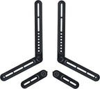 Dynavista Soundbar Mount Sound Bar TV Bracket for Mounting Above or Under TV, Fits 22lbs(10kg) with Adjustable Long and Short Extension Arm