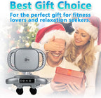 6 Head Massage Gun Deep Tissue with 9 Levels & 9 Modes, Electric Massager Tool for Legs, Arms, Waist, Back, Buttocks - Full Body Muscle Pain Relief, Ideal Gifts for Women, Men, Mom, and Dad