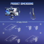 SANSUI 24 Inch Curved 160Hz Gaming Monitor,1500R Curved Gaming Monitor FHD 1080P Computer Monitor,MPRT 1ms Fast VA Display,Freesync,HDR,3000:1, HDMI2.0,DP1.4, VESA Support(ES-G24C1L HDMI Cable Incl.)