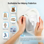 Fabric Shaver, Lint Remover for Clothes, Electric Lint Remover with 3 Replaceable Blades, Removes Fabric Pills, Rechargeable Sweater Defuzzer Pill Remover, Depiller Effectively Remove Pills