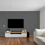 LEVOWAY 33 Pack 3D Wall Panels for Interior Wall Decor, 12''x12'' Brushed Silver Accent Textured Wall Panels, Wall Covering Panles for Living Room, Gaming Room, TV Background, Cover 32 Sq.Ft