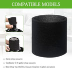 DFD 1 Pc 90585 Foam Sleeve Filter Replacement Compatiable with Genie Shop Wet Dry Vacuums & for Shop Vac for Vacmaster, VF2001 Foam Replacements Filters for Wet Dry Vacuum Cleaner
