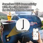 Smart WiFi Universal PID Upgrade Temperature Control Board with APP Smart Control for Pit Boss, Traeger, Z Grills & Smokers – Enhanced Digital Grill Controller Replacement with 1 Hot Rod