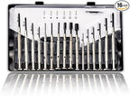 16 PCS Mini Precision Screwdriver Set - Premium Mini Screw Driver Set Kit - 16 Different Sizes of Flat Head Philips for Electronics, Toys, Computer & Watch Repair