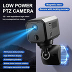 2K WiFi Indoor Camera with 64GB SD Card, Battery Powered Security Cam, 180-Day Standby, Night Vision, Real-Time Alert, Baby Monitor, Pet Cam for Home or Office, App Controled Movtion