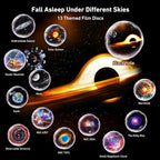 Galaxy Projector Pro, 13 in 1 Home Planetarium Galaxy Projector for Bedroom, Star Projector Galaxy Light with Timer, Night Light Projector for Kids Adults, Ceiling Projector, Room Decor-Black
