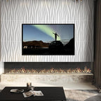 STICKGOO Wave Wall Panels for Interior Wall Decor, White 3D Wall Panels Accent Wall, Paintable 3D Wall Decor Covering Panels for Living Room Bedroom, Pack of 12 Tiles