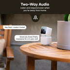 WYZE Cam Pan v3 Indoor/Outdoor IP65 1080P 360° Pan/Tilt/Zoom WiFi Smart Home Security Camera, Motion Tracking for Baby/Pet, Color Night Vision, Works with Alexa&Google Assistant, Free Expert Setup
