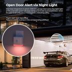 THIRDREALITY Zigbee Smart Garage Door Tilt Sensor, Adjustable Sensitivity Levels, 2-Year Battery Life, Zigbee Hub Required