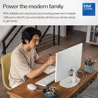 HP 2025 22" FHD All-in-One Desktop Computer • The New Version for Everyday Use • Latest 13th Gen Intel Quad-Core CPU • 32GB DDR5 • 128GB Storage • HDMI • Type-C • Wi-Fi • HD Webcam • Win11 • White