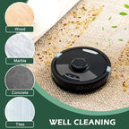 Zornaveli 25 Pcs Accessories Kit for iRobot Roomba Plus 405 Combo/505 Combo Robot Vacuum Cleaner: 2 Main Brushes, 6 Dust Bags, 6 Mop Pads, 4 Filters, Side Brushes and 1 Cleaning Tool