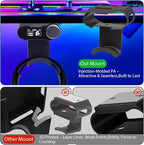FSNIWEKO Under Desk Headphone Hanger Stand for SteelSeries Arctis Nova Pro Wireless-Arctis Pro Wireless NOVA Magnetic Mount Secretlab Magnus Version,Headphone Holder for Arctis Nova Pro Wireless