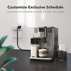HBN Smart Plug 15A, WiFi&Bluetooth Outlet Extender Dual Socket Plugs Works with Alexa, Google Home Assistant, Remote Control with Timer Function, No Hub Required, ETL Certified, 2.4G WiFi Only