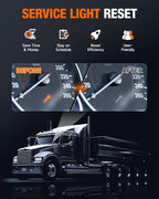 ANCEL HD3400 Pro Heavy Duty Truck Scanner | DPF Regeneration, Lifetime Free Update, Compatible with Commercial Vehicles with Cummins, Paccar, Caterpillar, Detroit, Volvo, Mack, International Engines