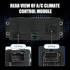 A/C Heater Climate Control Module Compatible with 2008-2018 Mack CHU612 CHU613 CHU614 1999-2018 CXU612 CXU613 CXU614 AC Temperature Control Switch Panel Replace#25110700 20992943 70826280