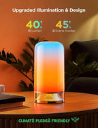Govee RGBIC Smart Table Lamp 2, Touch Bedside Small Table Lamp Compatible with SmartThings, Matter, Alexa, Desk Lamp with 64 Scene Modes, Nightstand Lamp for Bedroom Living Room Night Light(Corded)