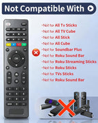 Universal Replacement TV Remote – Compatible with Samsung, LG, Sony, Vizio, Hisense, Philips, RCA, Sharp, Onn, Westinghouse, Element, Sanyo, Emerson, and More Brands
