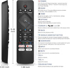 Voice Remote Control for Philips-TV-Remote-Replacement,for Philips Google Smart TVs URMT26CND002