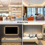 Lepro LED Strip Light, 32.8Ft Dimmable Vanity Lights, 3000K Super Bright LED Tape Lights, 420 LEDs SMD 2835, Strong 3M Adhesive, Suitable for Home, Kitchen, Under Cabinet, Bedroom, Warm White