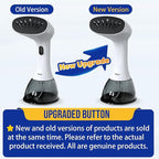 Rolipo Steamer for Clothes 1350W, Clothes Steamer for Home, Office, Travel, Upgraded 400ML Large Capacity Water Tank, Wrinkle Remover