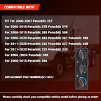 A/C Control Panel Compatible with Peterbilt 2008-2015 Air Control Module HVAC Temperature Control Module Q21-6012