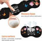Ergonomic Keyboard Wrist Rest & Mouse Pad Wrist Rest Set, Chaos Coordinator Quote Vintage Watercolor Floral Large Gaming Desk Mat 31.5"x 11.8" with Memory Foam, Easy Typing Pain Relief for Home Office