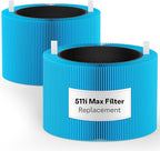 Leemone 511i Max AllergenBlock Filter Replacement Compatible with Blue Pure 511i Max Air Puri-fier, Blue Pure F5MAX, 2 Pack