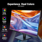 KTC 24 Inch FHD 1080P 100Hz Computer Monitor, VA Panel FreeSync PC Gaming Monitor, HDMI VGA Ports, HDR, 4000：1 Contrast, LowBlue Mode, Ergonomic Tilt Eye Care for Home Office