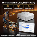 GEEKOM A9 Max AI Mini PC, with AMD Ryzen AI 9 HX 370 (80 Tops), Copilot+ PC, Radeon 890M, 32GB DDR5 (Not LPDDR), 2TB SSD, Win 11 Pro, WiFi 7, BT 5.4, USB4, HDMI 2.1, Dual 2.5GbE, 8K, 3-Year Warranty