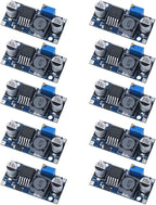KERWINN 10PCS LM2596 DC-DC Buck Converter Step Down Module, 3.0-40V to 1.5-35V Adjustable Voltage Regulator Power Supply