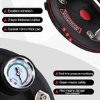 ZANSONG02 Heavy Duty Vacuum Suction Cup Lifter for Glass, Air Conditioner, Washing Machine, Refrigerator with Pressure Gauge(ZANSONG-2-2)