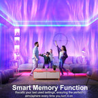 HUMIIEYE Northern Light Projector, Battery Operated Aurora Night Light, 16 Colors Galaxy Lamp Ocean Wave Ceiling Projector Mood Ambient Lighting for Bedroom Party Adults Kids Room Toddler Girl Gift