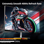 KTC 24.5 Inch 400Hz Gaming Monitor, FHD 1080P 240Hz Computer Monitor, Fast IPS, FreeSync/G-Sync Compatible, HDR400, DisplayPort x2 HDMI x2, VESA, Tilt Adjustable,H25X7