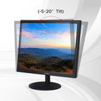 SKitphrati 17" Square 1280x1024 10-Point Multi Touch Screen Monitor with HDMI, VGA, Type B Ports, 75Hz, 5:4 Aspect Ratio, VESA Wall Mountable, PC Touch Monitor for PC POS Machine Windows