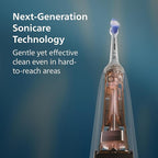 Philips Sonicare 6700 Series Electric Toothbrush - Next-Generation Sonicare Technology, Pressure Sensor, 9 Brushing Settings, SmarTimer, BrushPacer, 21-Day Runtime, Travel Case, Black, HX7411/06