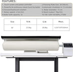 Rotary Roller Iron Steam Press Hotel Linen Ironing Machine with Continuous Steam for Commercial and Home Use. Designed for Bed Sheet,Pillowslip,Napkin, And Almost Any Flat, Appropriately Sized Textile