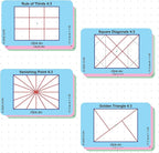 CLPA Full Photographic Viewfinder Set: All CLPA Photographic Viewfinder Tools for Art, Photography, & Video