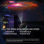 Galaxy Projector for Bedroom,Planetarium Star Projector with 4K Replaceable 13 Galaxy Discs,HD Image Large Projection Area,Starry Sky Night Light for Kids Adults Ceiling Home Theater Living Room Decor