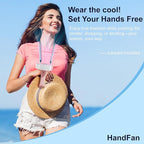 HandFan Upgraded Portable Handheld Misting Fan, Rechargeable Personal Mister Fan, Spray Water Mist Fans, Foldable Electric Mini Cooling Hand Fans for Summer Beach Travel Concerts Disney(Pink)
