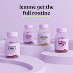 Lemme Chill Stress Relief Gummies with 300mg KSM-66 Ashwagandha, Lemon Balm, Passionflower & Goji to Support Relaxation, Healthy Cortisol & Sleep - Gluten-Free, Non-GMO, Mixed Berry (60 Count)