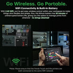 BIGTREETECH Panda Touch for Bambu-Lab P1S, P1P, X1C, X1E, A1, A1 Mini 3D Printers, Support Multi Printers and AMS Management Upgrade Wireless Touch Screen
