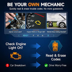 FOXWELL NT301 OBD2 Scanner Live Data Professional Mechanic OBDII Diagnostic Code Reader Tool for Check Engine Light