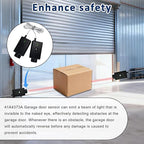 NLDZGA 41A4373A Garage Door Safety Sensor Compatible with Chamberlain Manufactured Between 1993 to Late 1990s Garage Door Openers,Safety Sensors Beam Eyes