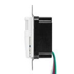 Maxxima Occupancy Vacancy Motion Sensor PIR Wall Switch, 3-Way or Single Pole Wall Plate Included, Commercial or Residential, 120-277V