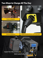 Video Light, COLBOR CL220 Lite 220W Continuous Lighting 2700-6500K Bi-Color CRI96+ 9,430Lux@3.3ft with 10 Light Effects for Film Photography【Carrying Bag and Reflector NOT Included】
