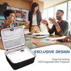 LTGEM Projector Case Compatible with AuKing Projector 2025/2024 Upgraded Mini Projector(Inside: 8.4"x7.2"x3.2"), Case Only