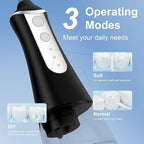 Electric Water Flosser Water Flosser Portable Dental Flosser Oral Cleaning (L10 Black)
